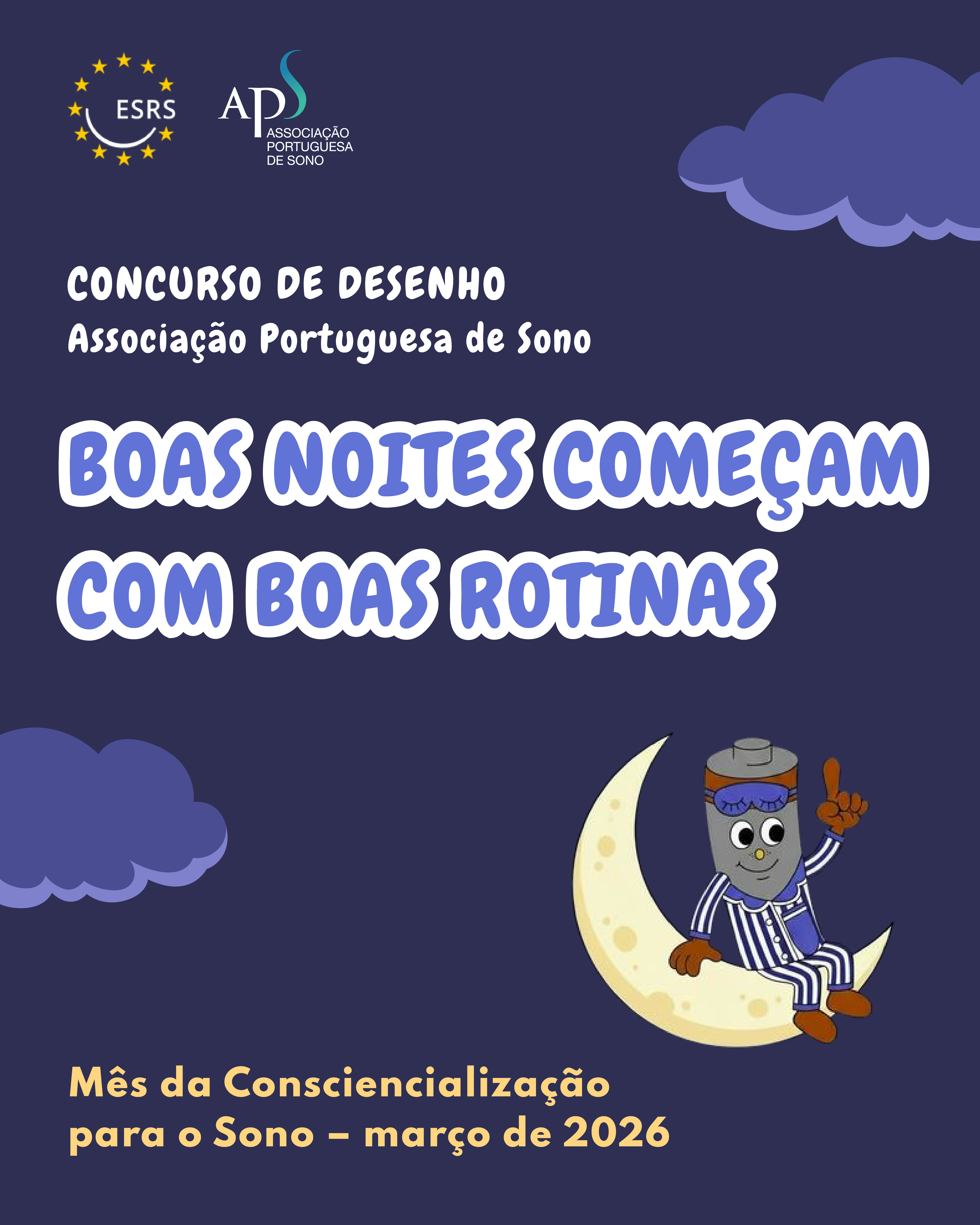 Concurso de Desenho Infantil “Boas noites começam com boas rotinas”