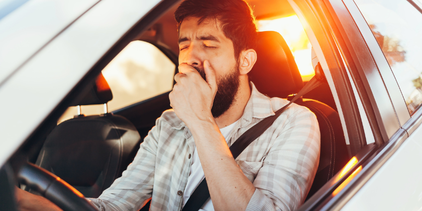 Impacto dos distúrbios de sono na condução